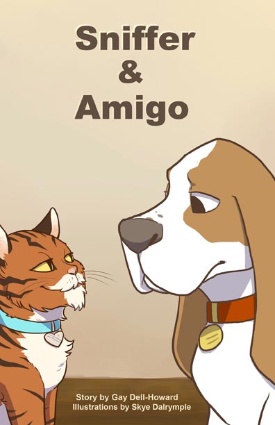 Sniffer and Amigo by Gay Dell-Howard